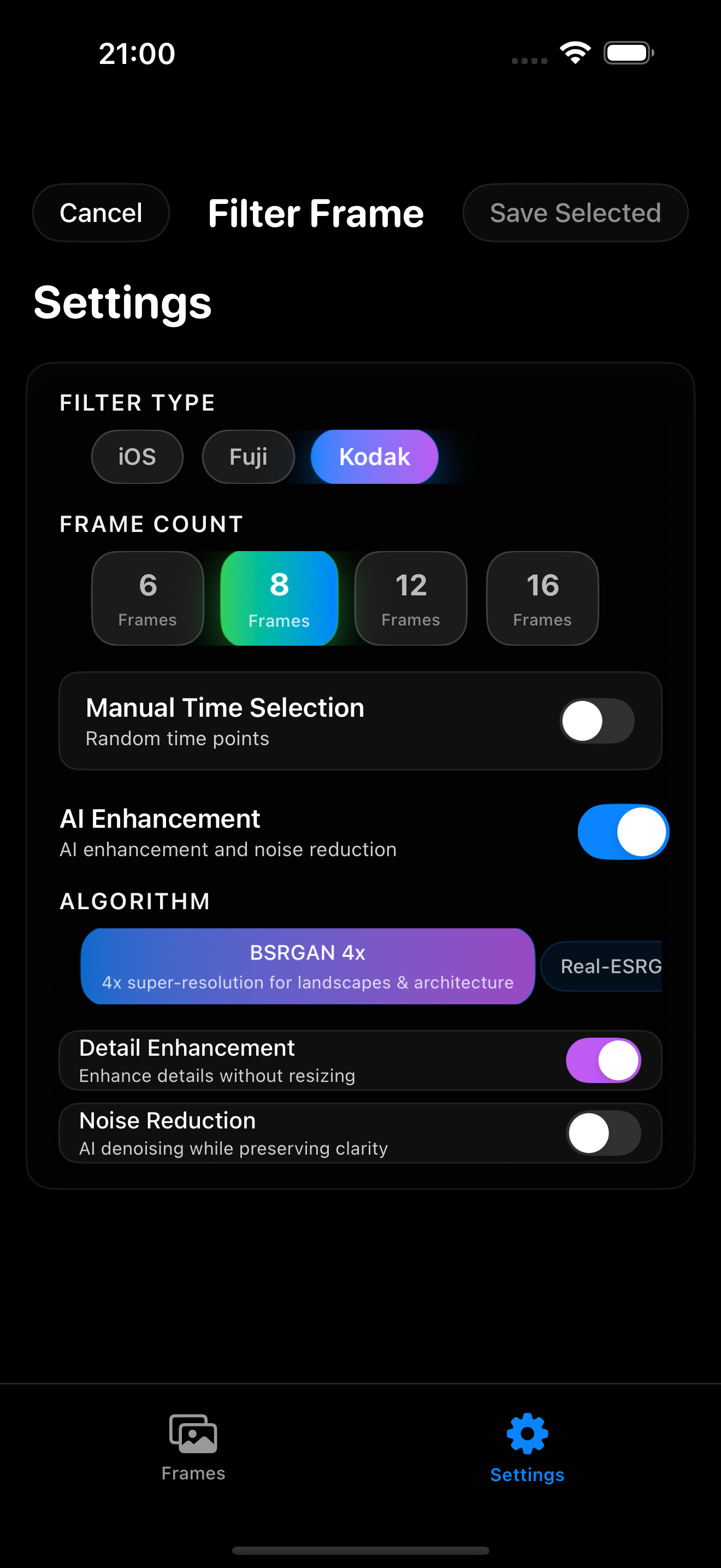 Enhancement Options